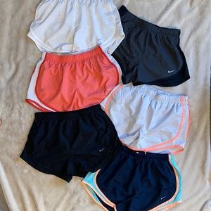 Lot of 6 Dri Fit Nike Tempo Shorts